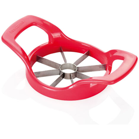 Cortador de Manzanas Tescoma Presto Rojo Verde Acero Inoxidable Plástico (1/2)
