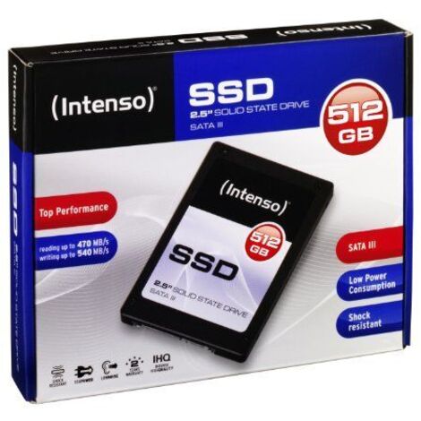 Disco Duro INTENSO 3812450 SSD 512 GB 2.5 SATA3 (1/5)