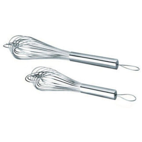 BATIDOR INOX.12/VARILLAS 25CM