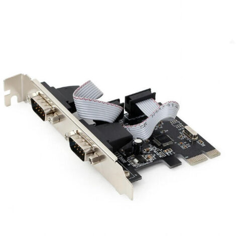 GEMBIRD Tarjet PCI Express bajo perf 2 p. DB9 Mach (1/4)