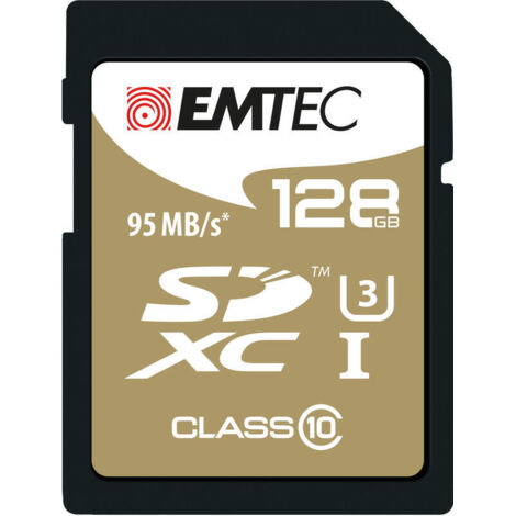 CARD Emtec 128GB UHS-I U3 V30 SpeedIN Pro (1/2)