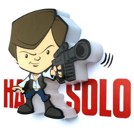 Lampara 3D Light FX mini Hans Solo Star Wars (1/3)