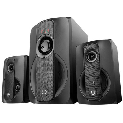 Altavoces PC Dark Edition Hiditec SPK010003 (1/4)