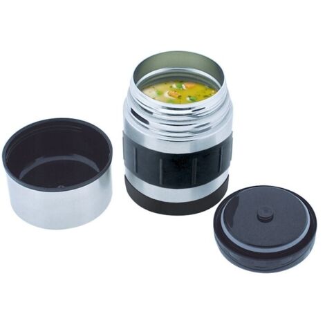 Termo JATA 825           500 ml Negro/Plateado (1/3)