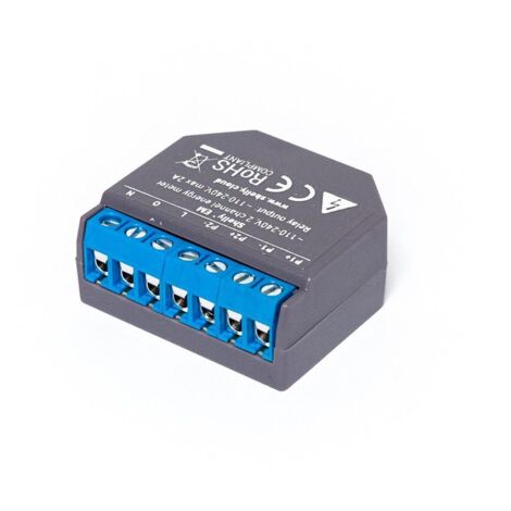 Shelly módulo wi-fi bt medidor consumo em + pinza transformadora de corriente 50a