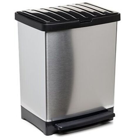 CUBO PEDAL TREND METALIZADO 25L