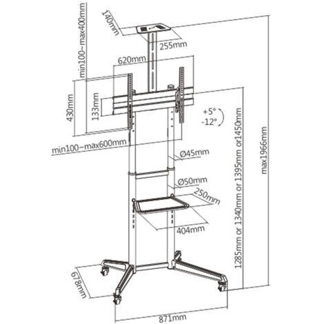 Soporte TV Ewent EW1539 50 kg (1/2)