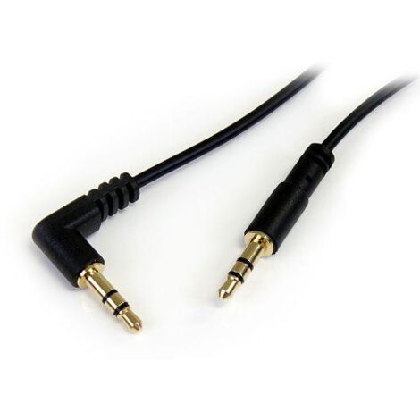 CABLE AUDIO 3 5 30CM ACODADO