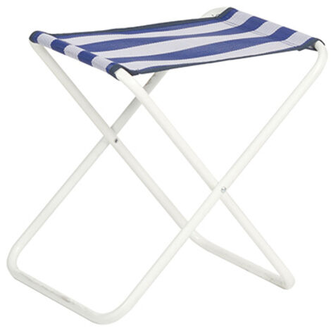 TABURETE PLEGABLE ACERO RAYAS FIBRELINE TIJERA (1/2)
