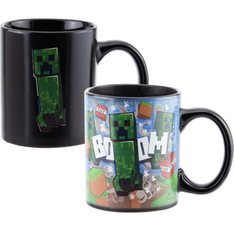 Minecraft Creeper Heat Change Mug tazón Multicolor Universal 1 pieza(s) (1/4)