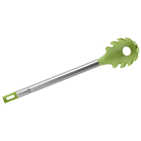 Cuchara para Servir Pasta BRA A197009 Verde Acero Inoxidable (1/4)
