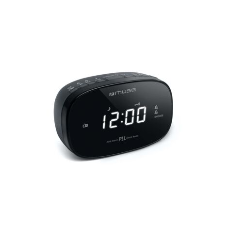 MUSE M-155 CR BLACK / RADIO DESPERTADOR (1/2)