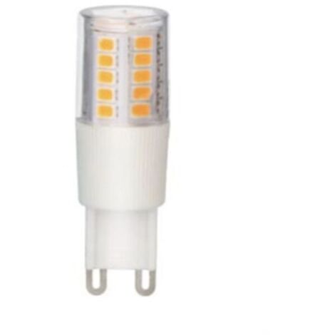 BOMBILLA G9 LED 5.5W 650lm 6400K LUZ FRIA BASE CERAMICA 1,8x5,4cm EDM (1/4)