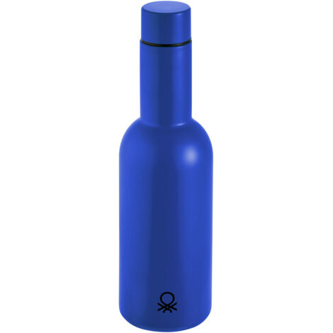 Botella de agua 550ml acero inoxidable azul Casa Benetton (1/4)