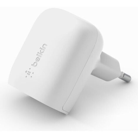Cargador de Pared Belkin WCA006VFWH Blanco 20 W (1/4)