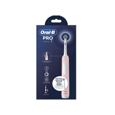 ORAL-B SERIES PRO 1 PINK / CEPILLO DE DIENTES ELÉCTRICO (1/4)