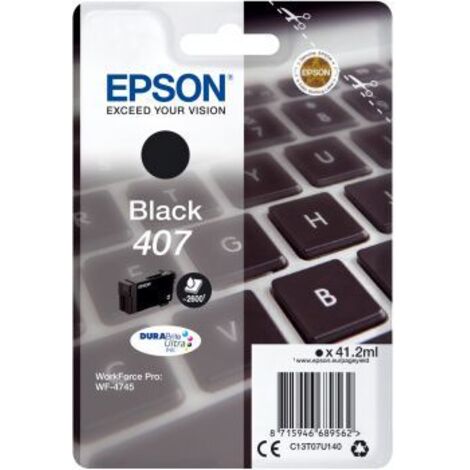 Cartucho de Tinta Original Epson WF-4745 Negro Cian (1/2)