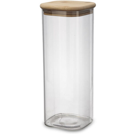 Bote Quid Cocco Transparente Vidrio Silicona 2 L (1/2)