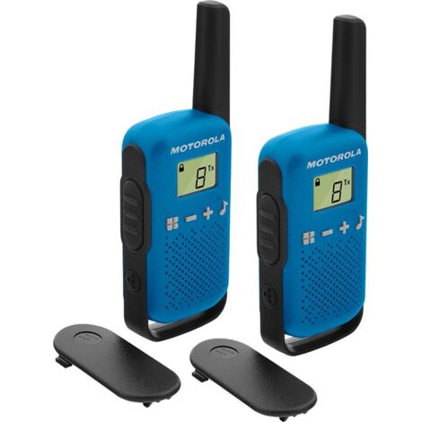 MOTOROLA TAKABOUT T42 AZUL / PAREJA DE WALKIE TALKIE 4KM