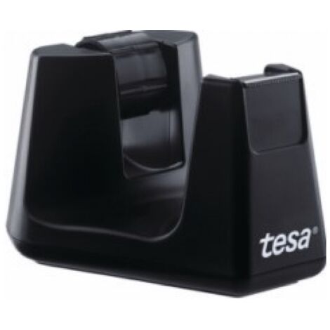 DISPENSADOR SOBREMESA PORTARROLLOS EASY CUT SMART PARA ROOLLOS DE 33M. NEGRO TESA 53902-00000-01 (1/10)