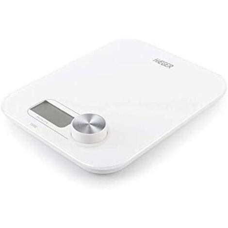 Báscula Digital de Cocina Haeger KS-DIG.008A 5 kg Blanco (1/5)