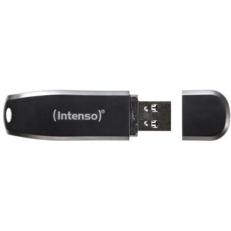 STICK 512GB Intenso Speed Line USB Typ-A 3.2 Gen 1 Schwarz (1/4)