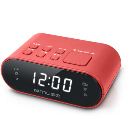 M-10 RED Reloj despertador digital Rojo (1/2)