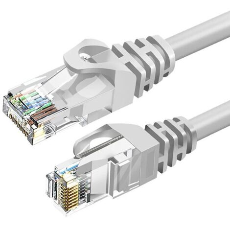 Cable de Red RJ45 UTP Nanocable 10.20.0420 Cat.6/ 20m/ Gris