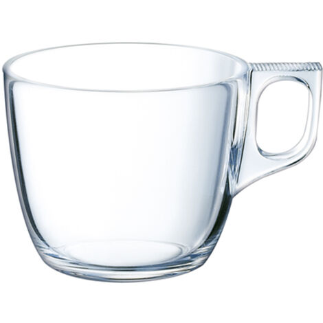 TAZA DE TE TRANSPARENTE 22CL LUMINARC (1/3)