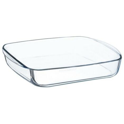 FUENTE VIDRIO CUADRADA ARCUISINE 22CM 740209BA (1/2)