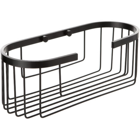 CESTILLO OVALADO ALUMINIO NEGRO (1/2)