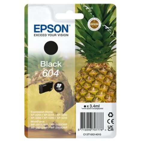 Cartucho epson 604 negro c13t10g14010 xp2200 (1/2)