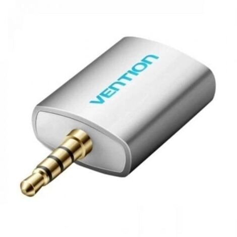 Adaptador Audio Vention BDAW0/ Jack 3.5 Macho - 2x Jack 3.5 Hembra/ Blanco (1/2)