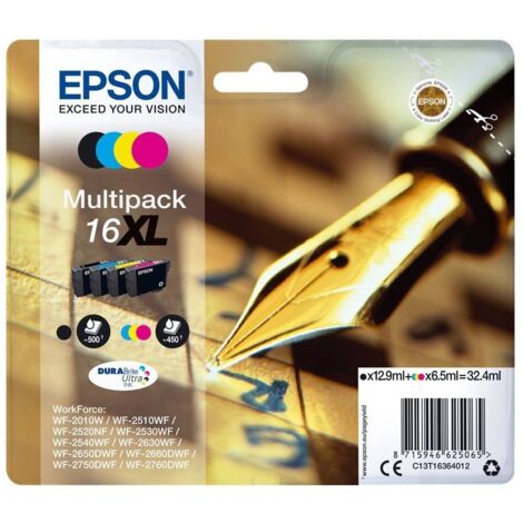 Multipack tinta epson t163640 xl wf - 2010 (1/2)