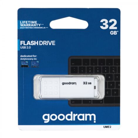 Memoria USB GoodRam UME2 5 MB/s-20 MB/s Blanco 32 GB (1/5)