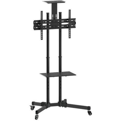 SOPORTE PANTALLA DE SUELO CON RUEDAS EQUIP PARA PANTALLA  DE 37 - 70  FIJO  MAX. VESA  600x400 HASTA 50KG (1/4)