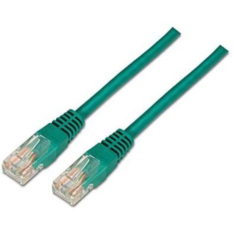Latiguillo de red aisens rj45 utp cat5e 2m verde A133-0195 (1/2)