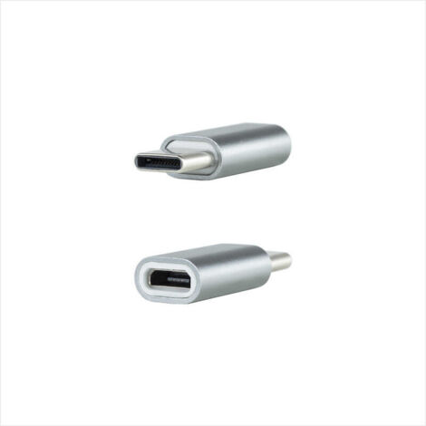 Adaptador Nanocable 10.02.0011/ USB Tipo-C Macho - Micro USB Hembra (1/4)