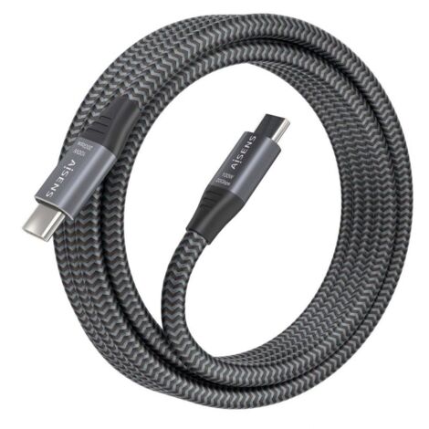 Cable USB Aisens A107-0875 3 m Gris (1/2)