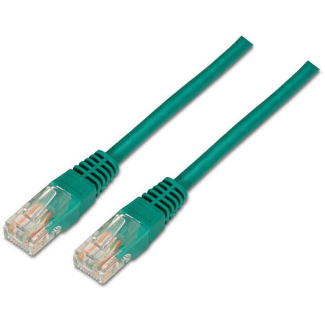 Cable de Red RJ45 UTP Aisens A135-0245 Cat.6/ 50cm/ Verde (1/2)