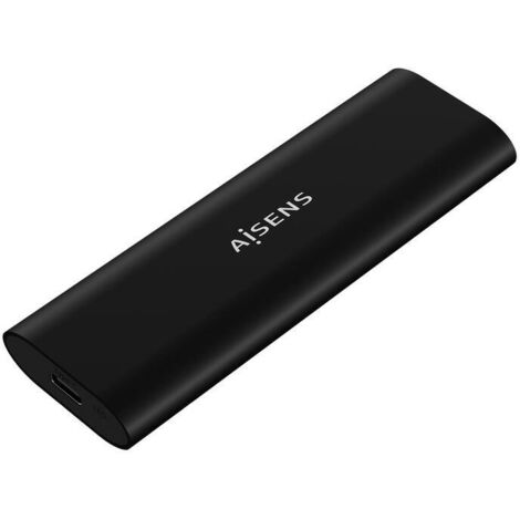 AISENS CAJA EXTERNA M.2 (NGFF) ASM2-014B SATA/NVME A USB3.1 GEN2, NEGRA (1/4)