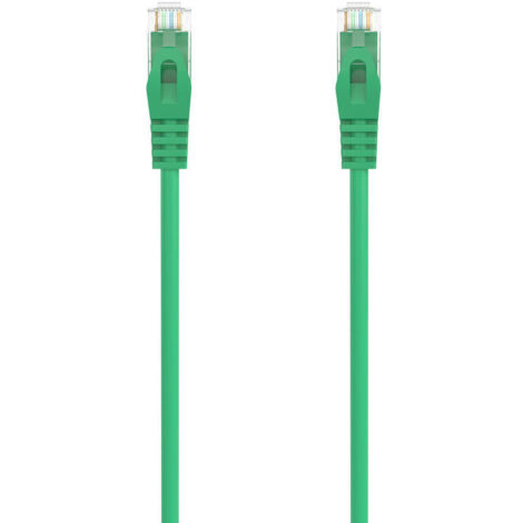 Cable de Red RJ45 AWG24 UTP Aisens A145-0581 Cat.6A/ LSZH/ 1.5m/ Verde (1/4)