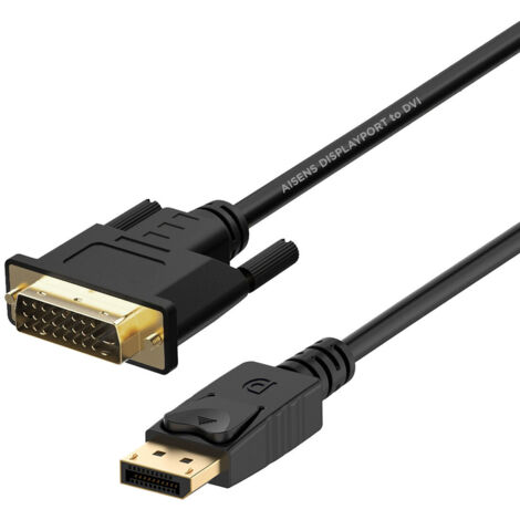 Adaptador DisplayPort a DVI Aisens A125-0366 Negro 2 m (1/3)