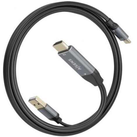 Cable HDMI Aisens A109-0871 1,8 m Negro (1/2)