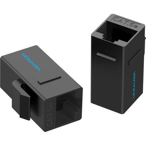 CAT.5E UTP MODULAR JACK BLACK  CABL (1/4)