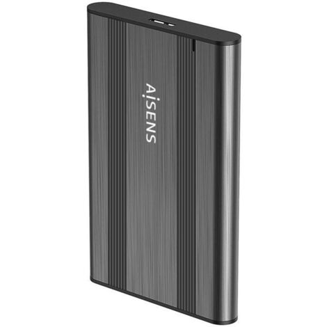 Caja Externa para Disco Duro de 2.5 Aisens ASE-2526GR/ USB 3.1/ Sin tornillos (1/4)