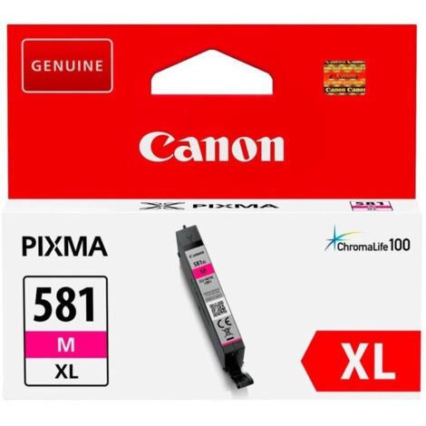 Cartucho de Tinta Original Canon CLI-581MXL Alta Capacidad/ Magenta