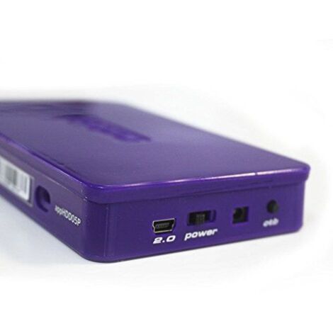 appHDD05 Púrpura 2.5 USB con suministro de corriente (1/2)
