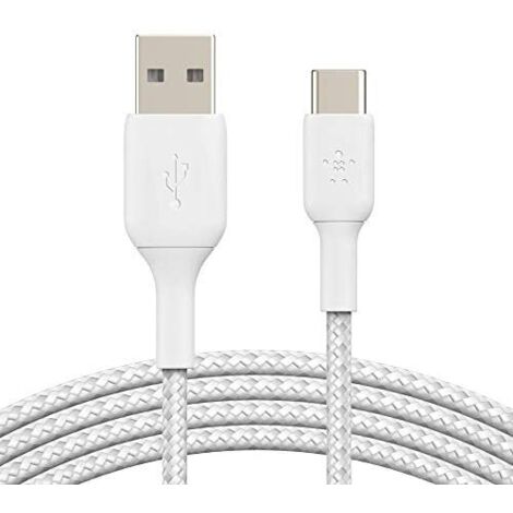 BRAIDED C-A 3M WHT (1/5)