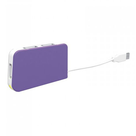 HUB USB 2.0 APPROX APPHT4P A 4xUSB-A 2.0 COLOR MORADO
